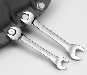 Công cụ phần cứng Sửa Chữa Tự động mở cờ lê hai đầu Cờ lê mở - Product Image 5