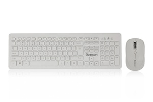 BOSSTON WS500 Chocolate teclado inalámbrico silencioso teclado y ratón conjunto oficina de negocios - Product Image 3