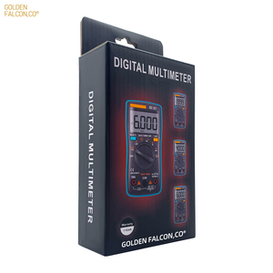 Multímetro digital de rango automático ZT102, multímetro portátil de 6000 recuentos con retroiluminación de retención de datos, probador de corriente de voltaje de CA/CC - Product Image 6
