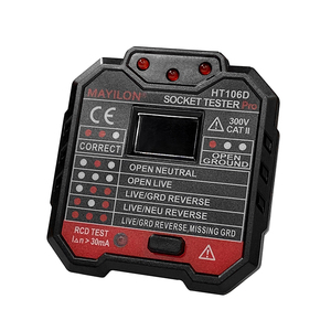 HT105 Tester Socket CPU Pocket Gfci <strong>Test</strong> 110v Us Standard EU Socket Plug Tester - Product Image 2