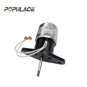 Popüler solen 12 volt motor yakıt durdurma kapalı çekme itme 3way 0306-5465 motor durdurma solenoidi valfi 12 V dizel jeneratör parçaları - Product Image 3