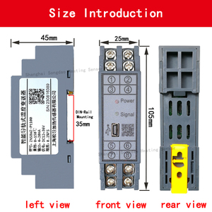 โมดูลส่งสัญญาณอุณหภูมิ4-20mA ตัวส่งสัญญาณ SBWZ-2280แบบอัจฉริยะเครื่องขยายสัญญาณ Pt100 - Product Image 3
