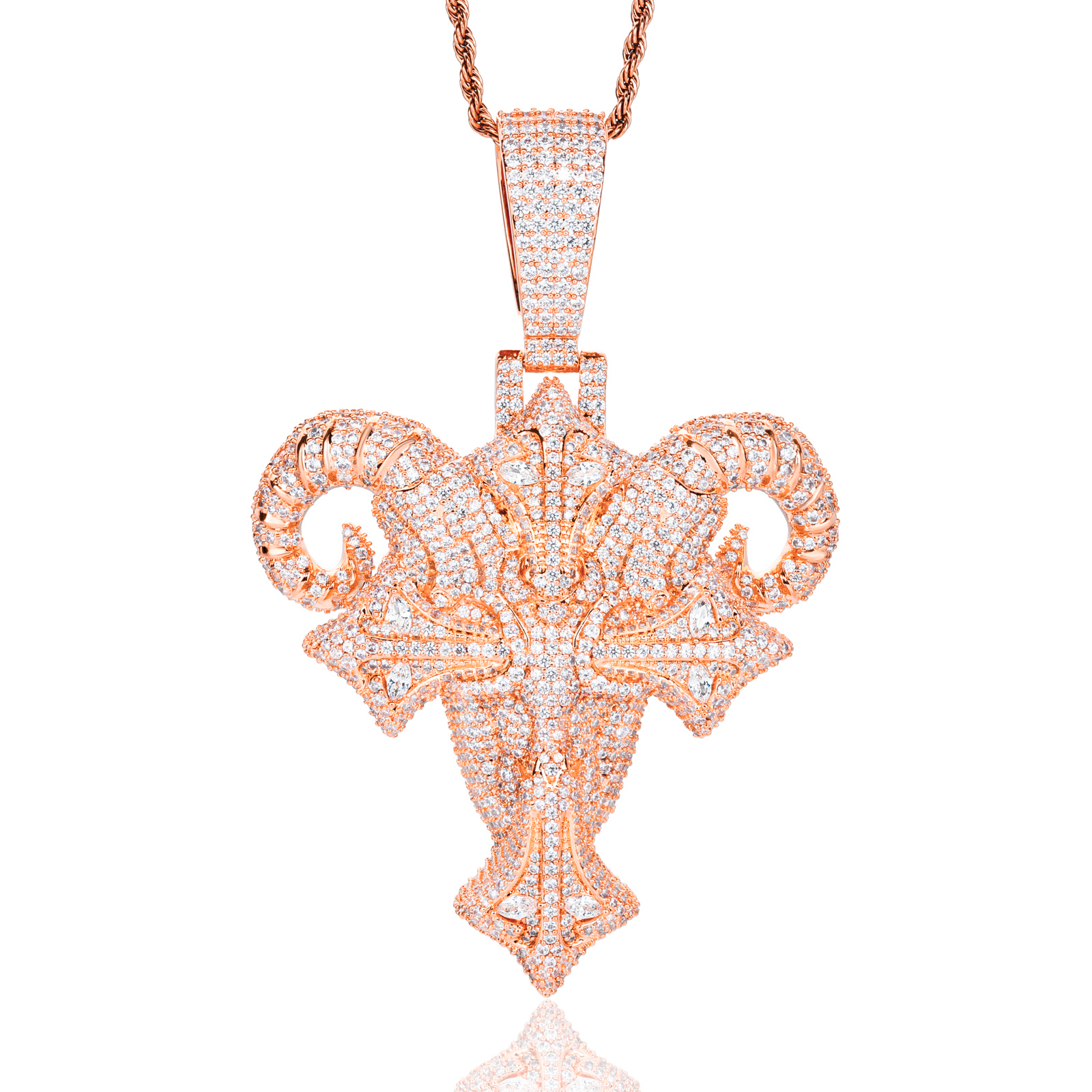 Moissanite - Or Rose