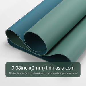 <strong>Computer</strong> Hardware and <strong>Software</strong> Mouse Pad Office <strong>Use</strong> Leather Mat Protect Your Desktop Desk Mat - Product Image 5
