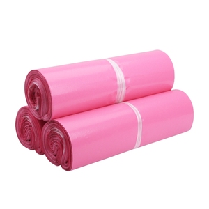Thân thiện với môi tùy chỉnh kích thước màu hồng Poly Túi bưu phẩm 100 cái mỗi với in xử lý bề mặt Express mail chuyển phát nhanh mail bao bì - Product Image 4