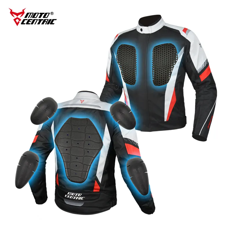 Motocicletta motociclistica da corsa invernale protettiva giacca da corsa con pastiglie CE