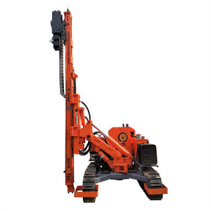 太阳能基础用打桩锤和空气压缩机螺旋桩重型机械 - Product Image 6