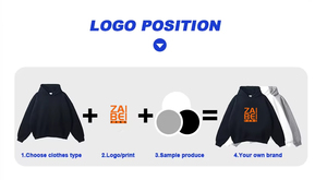 เสื้อฮู้ดผ้าขนแกะหนาสำหรับผู้ชายเสื้อแบบสวมศีรษะ3D ขนาดใหญ่ออกแบบได้ตามต้องการ - Product Image 6