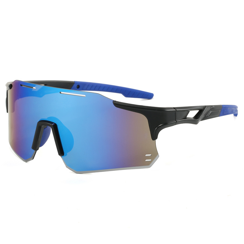 9351 Film bleu cadre noir