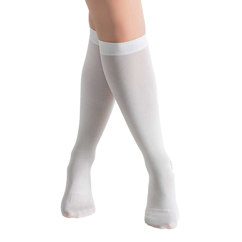 Blanc, hauteur genou (en stock)