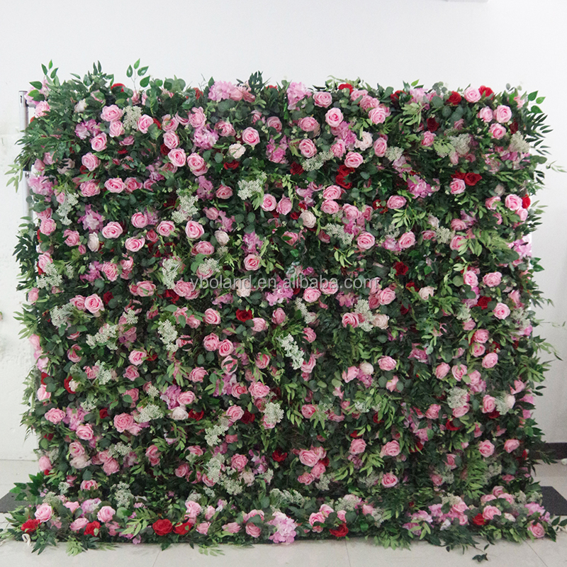 14# Green Flower Wall