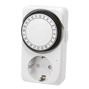 Germania 24 Ore Programmabile Manuale <span class=keywords><strong>Timer</strong></span> Meccanico Prese di corrente