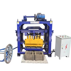 Semi-<strong>automatic</strong> <strong>Block</strong> Making <strong>Machine</strong> Concrete Hollow Solid Interlocking Brick Making <strong>Machine</strong> <strong>Line</strong> Manufacturer - Product Image 2