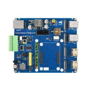 Leistungs module Raspberry Pi Compute Module 4 E/A-Karte mit PoE-Funktion (Typ B) für alle Varianten von CM4