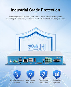 Factory Mini Pc Multi Protocol Modbus RK3568 DDR4 32GB VGA HD Dual LAN COM Industry Linux <strong>Computer</strong> Fan Industrial Mini Pc