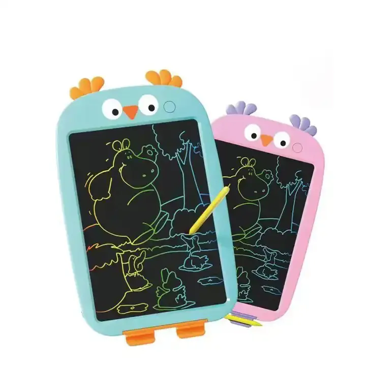Tavolo da disegno a colori per tavoletta da scrittura Lcd giocattolo cancellabile educativo per bambini