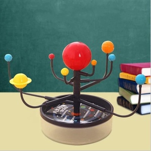 1 takım güneş sistemi dokuz gezegenler modeli bilim kiti DIY meclisi ebeveyn-çocuk etkileşimi Planetarium oyuncak çocuklar eğitici oyuncak - Product Image 5