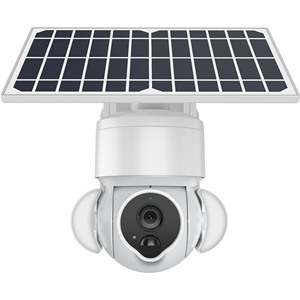 SECTEC 4G Reflector DE SEGURIDAD Cámara sin cables Cámara exterior PTZ LED Malla inteligente Sensor de movimiento Luz de jardín 4G Cámara solar PTZ - Product Image 5