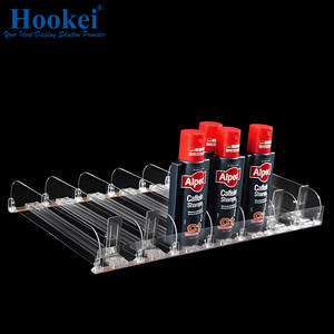 Hookei自動ドリンクプッシュスライドボトルプッシャーシステムスプリングロード缶入りドリンク棚 - Product Image 6
