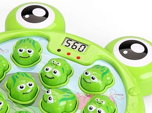 インタラクティブ強打カエルゲーム、学習、アクティブ、早期発達玩具、楽しいギフト年齢3、4、5、6、7、8歳の子供、少年 - Product Image 3