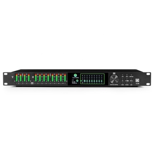 LD448 FIR 4 en 8 salidas Procesador de altavoces <span class=keywords><strong>DSP</strong></span> Sistema de sonido profesional DJ Gestión de altavoces digitales Procesador de audio cruzado <span class=keywords><strong>DSP</strong></span> - Product Image 1