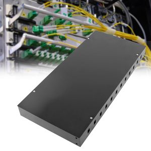 Panel de conexión de cable de fibra óptica FTTH de 12 puertos SC de pequeña escala Mini caja de terminales ODF fija 1U UPC - Product Image 5