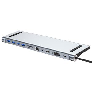חדש עיצוב <span class=keywords><strong>USB</strong></span> <span class=keywords><strong>C</strong></span> Hub Dock Thunderbolt 3 מתאם 11 in 1 <span class=keywords><strong>Usb</strong></span> סוג <span class=keywords><strong>C</strong></span> רכזת כדי RJ45 VGA <span class=keywords><strong>USB</strong></span> 3.0 רכזת עבור MacBook Pro