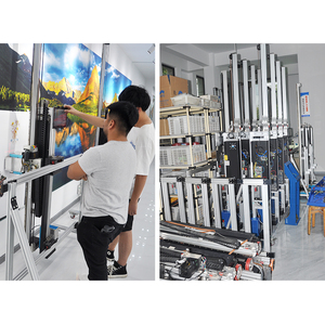 AI New Design 2 in 1 Wall Floor <strong>Printer</strong> Ceiling <strong>Printer</strong> Grand Format <strong>9600</strong> Dpi High Accuracy Direct to Mural Art Printing - Product Image 3
