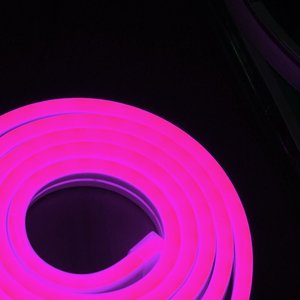 LEDネオンストリップ5M 8.5重量/容積12V 120LEDピンクライトアングル120 IP65防水シェイプ可能カスタムデザイン用 - Product Image 3