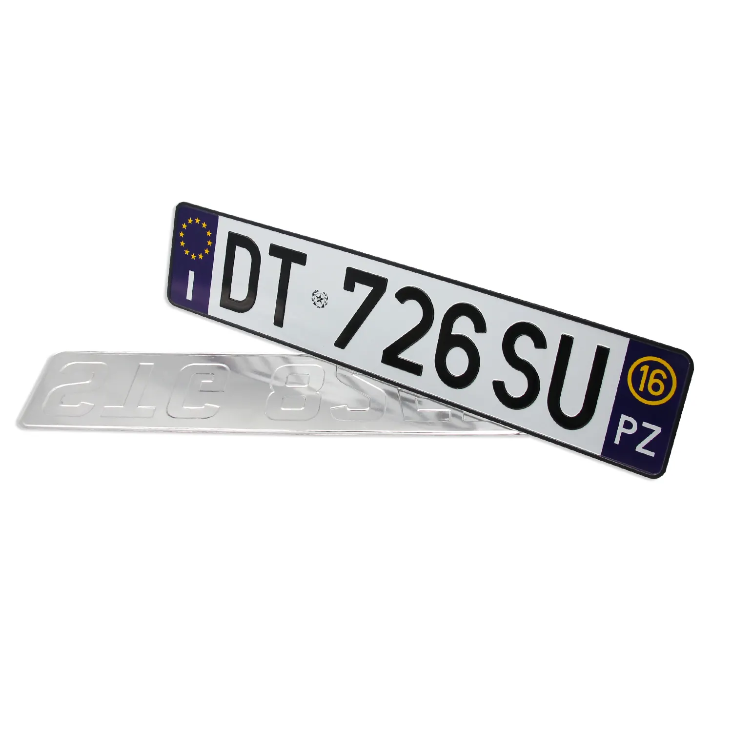 Custom Factory Wholesale Car accessories temporary parking card night light European car license plate frame