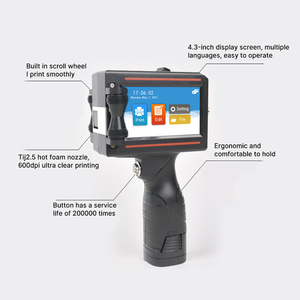 Touch Screen portatile stampante a getto d'inchiostro portatile datazione stampante numeratrice automatica Y3 - Product Image 3