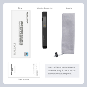 Puntatore Laser portatile per presentatore N26 per Clicker di presentazione con colore bianco e nero - Product Image 6