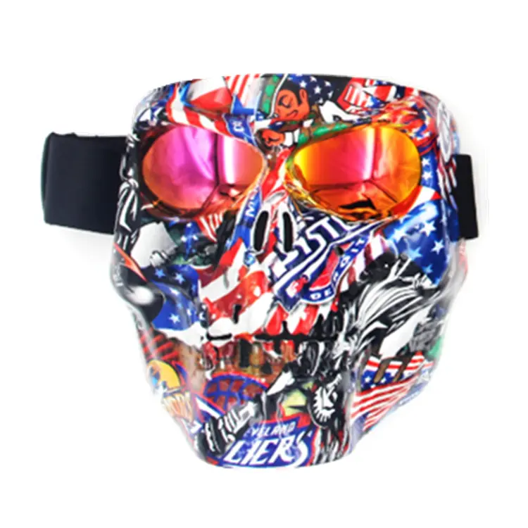 Тактическая Маска на Хэллоуин, ветрозащитные очки CS для пейнтбола, мотоцикла, вечеринки, косплея, маска