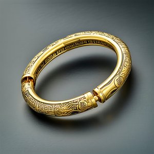 Aizl מותאם אישית שרוול פתוח צמיד 18k 18k מצופה זהב nezha 2 מיסטיטי קיאנקון מעגל תליון אומץ אישית אומץ לב אנרגיה אישית תכשיטי אנרגיה