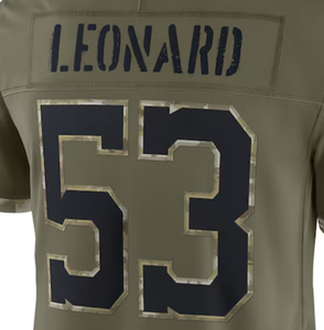 2025 #84 Warren #28Taylor Indianapolis Colts amerikan futbolu <span class=keywords><strong>Jersey</strong></span> toptan ucuz çin formaları - Product Image 5