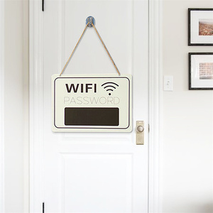 מסעדה wifi רישום סיסמא הבית עיצוב דלת כניסה