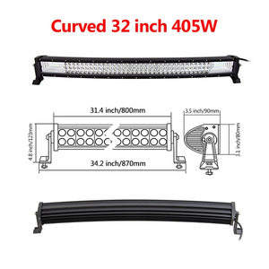 7Dバー自動ランプ<span class=keywords><strong>LED</strong></span>ワーキングライトオフロードトラック用SUV ATV 22 32 42 50 52インチカードライビング用湾曲<span class=keywords><strong>LED</strong></span>ライトバー