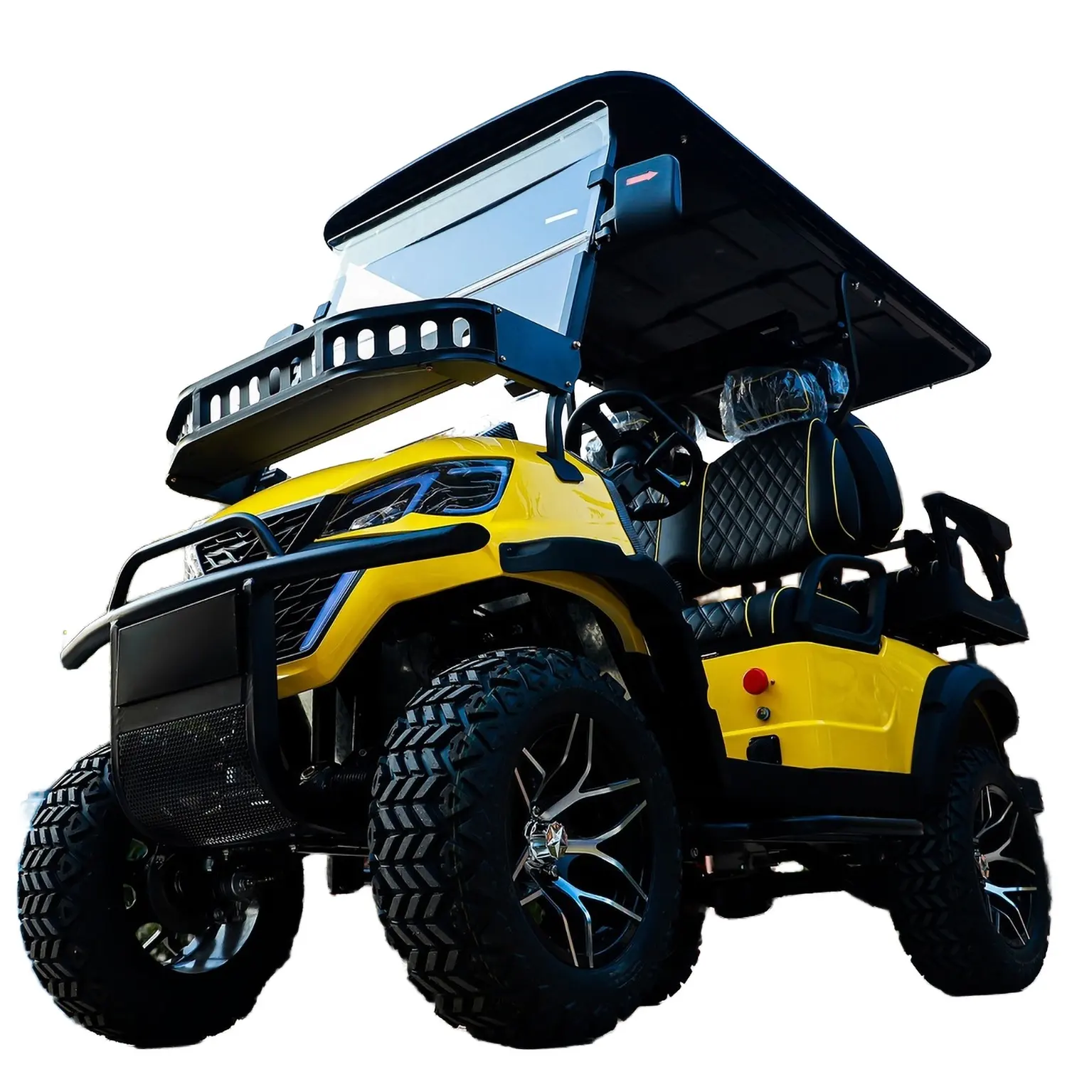 High-Speed 2/4/6 Seat UTV Off-Road Lithium Battery Electric Golf Cart