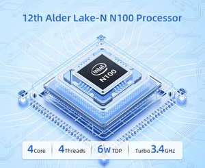 24 Hours 7 Days N100 Barebone Mini <strong>Pc</strong> Computer Box <strong>Pc</strong> Industrial Fanless <strong>Pc</strong> for IT System - Product Image 4