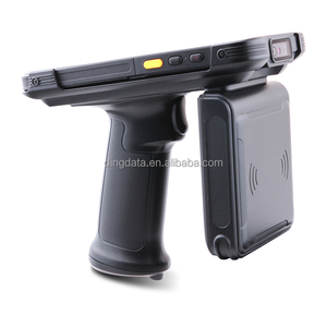 Lector biométrico de huellas dactilares PDA de mano Industrial RFID UHF de 5,5 pulgadas Android 13 OS Escáner de código de barras resistente de carga rápida PE - Product Image 4