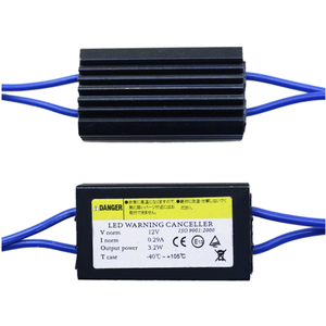 <strong>LED</strong> Light Bulbs Load Resistor T10 194 168 906 2825 Anti-Flicker Error Free Wiring Adapter Decoders <strong>12V</strong> 3.2W Compatible All Car - Product Image 3