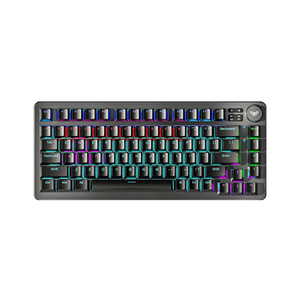 AULA F3060 RGB LED Light OEM Logo Teclado para juegos personalizado Inalámbrico 75% PC Computadora Interruptor mecánico en inglés - Product Image 1