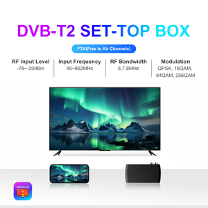 DVB-T2 sintonizzatori digitali TV H264 FTA MINI Set-top Box Free to Air MeeCast decoder dvb-t2 supportare Multi lingue STB - Product Image 2