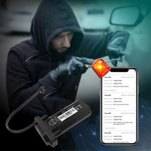 Dispositivo de seguimiento de seguridad de relé de rastreador Gps a prueba de agua Sistema de vehículos Aplicación gratuita Software web