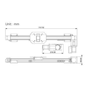 Hiwonder Sliding <strong>Rail</strong> for Robot Arm DIY and Robot Cooperation Slider - Product Image 3