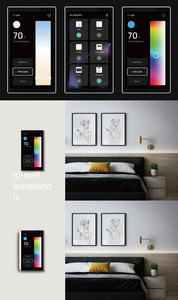 Graffiti <span class=keywords><strong>wifi</strong></span> thông minh điều khiển trung tâm Màn hình 5-inch Hệ thống Linux được xây dựng trong ZigBee Gateway điều khiển không dây được xây dựng trong Alexa - Product Image 6