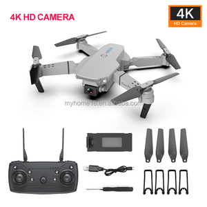 Remote Control <strong>Toy</strong> <strong>Airplane</strong> 15 Minutes 4 Axis Wifi Flight Controller Led Dual Camera 4k Video E88 <strong>Pro</strong> Accessories Rc Drones - Product Image 3