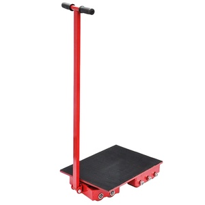 Patín de carga con ruedas giratorias de 8 toneladas, carrito de carga para carga y descarga - Product Image 1