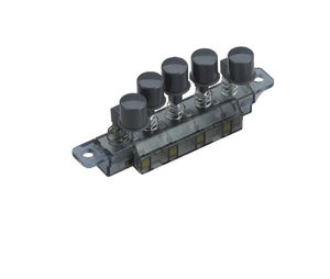 Interruttore a 4 posizioni 3 velocità all'ingrosso durevole selettore a pulsanti per tastiera interruttore per ventola - Product Image 1
