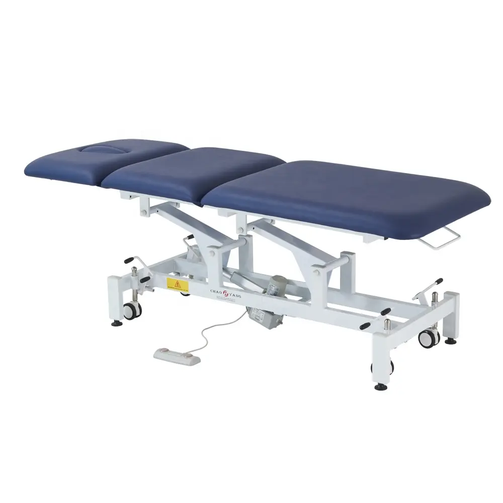Mobile esame attrezzature per massaggi clinica letto elettrico cuscino motore terapia fisica tavolo tavolo trattamento osteopatico